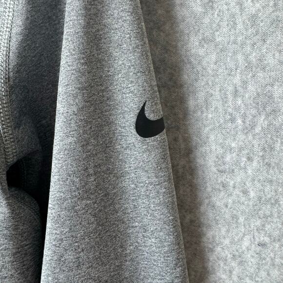 Nike Dri-Fit 1/4 Zip Pullover Jacket Women’s Large Gray Lightweight Performance - Picture 4 of 11